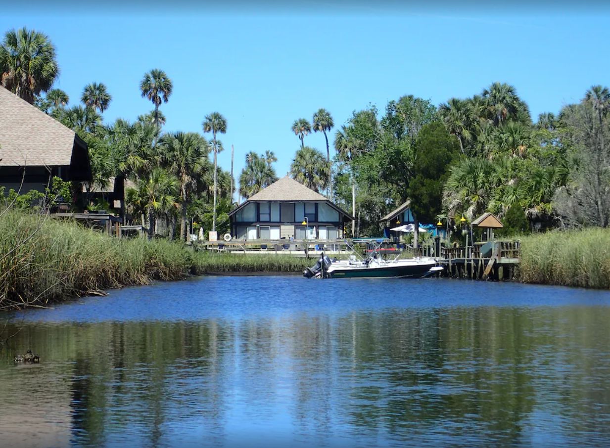 Crystal River Vacation Condo Boat Dock