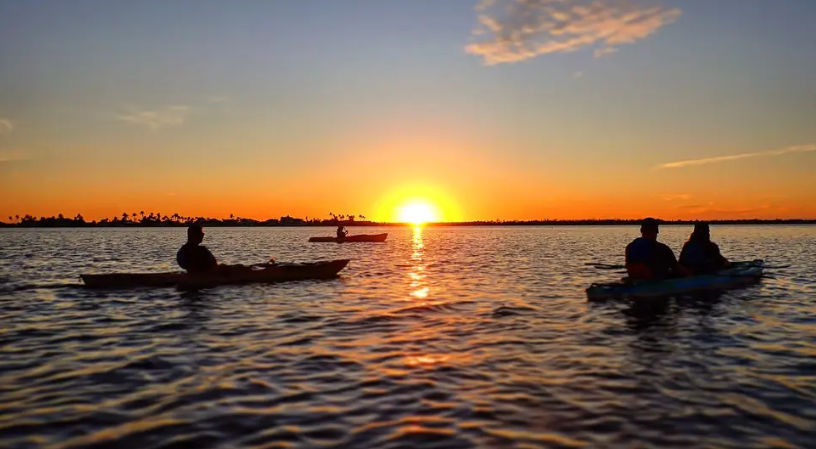 Sunset Kayak Tour at Tarpon Point Cape Coral